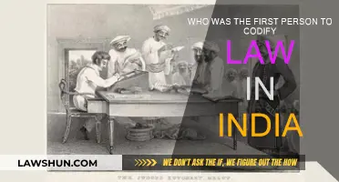 The First Indian Law Codifier
