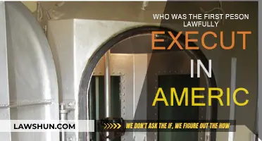 The First Lawful Execution in America: Who Was It?