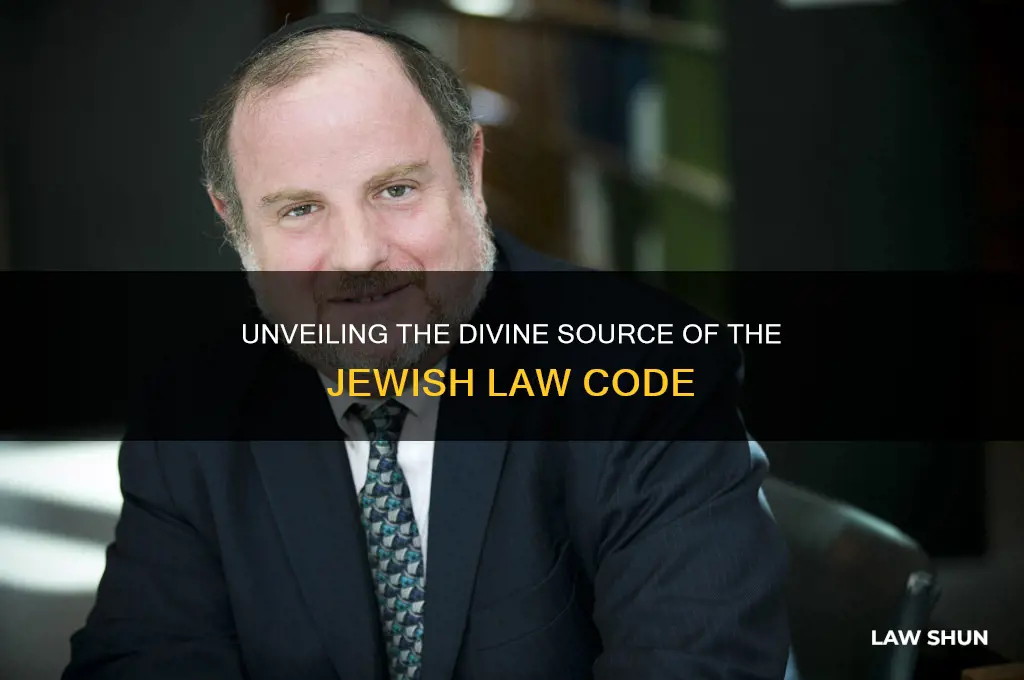 who was the giver of the jewish law code