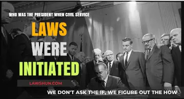 Presidential Leadership: Civil Service Laws Initiated Under Whose Tenure?