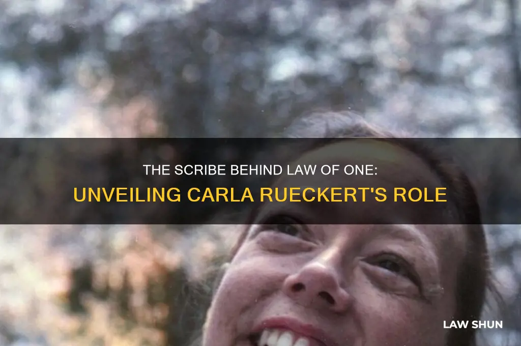 who was the scribe in law of one l l