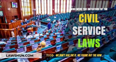 The Architects Behind Civil Service Laws: A Historical Overview