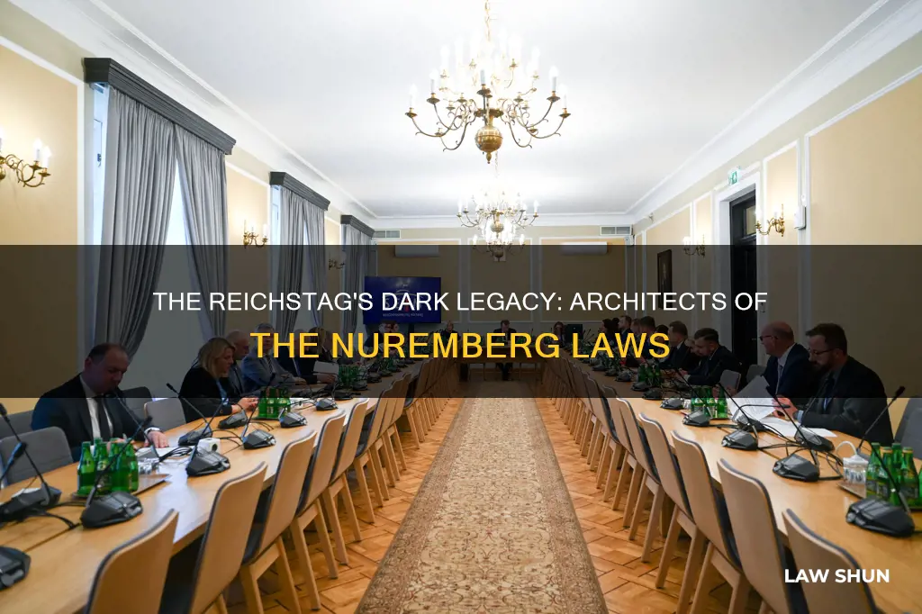 who were the recihstag that created the nuremberg laws