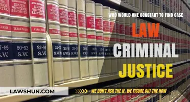 Finding Case Law: Criminal Justice Explained