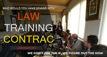 Dinner Guests: Law Training Contract Dreams