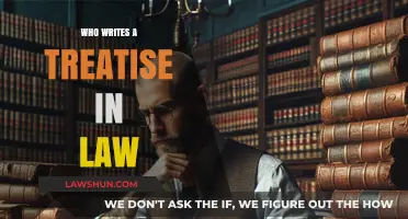 Who Crafts Legal Treatises: Exploring Authorship in Law Scholarship