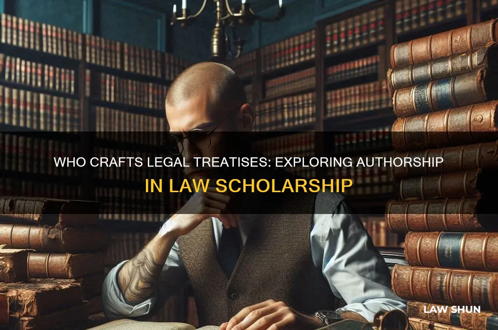 who writes a treatise in law