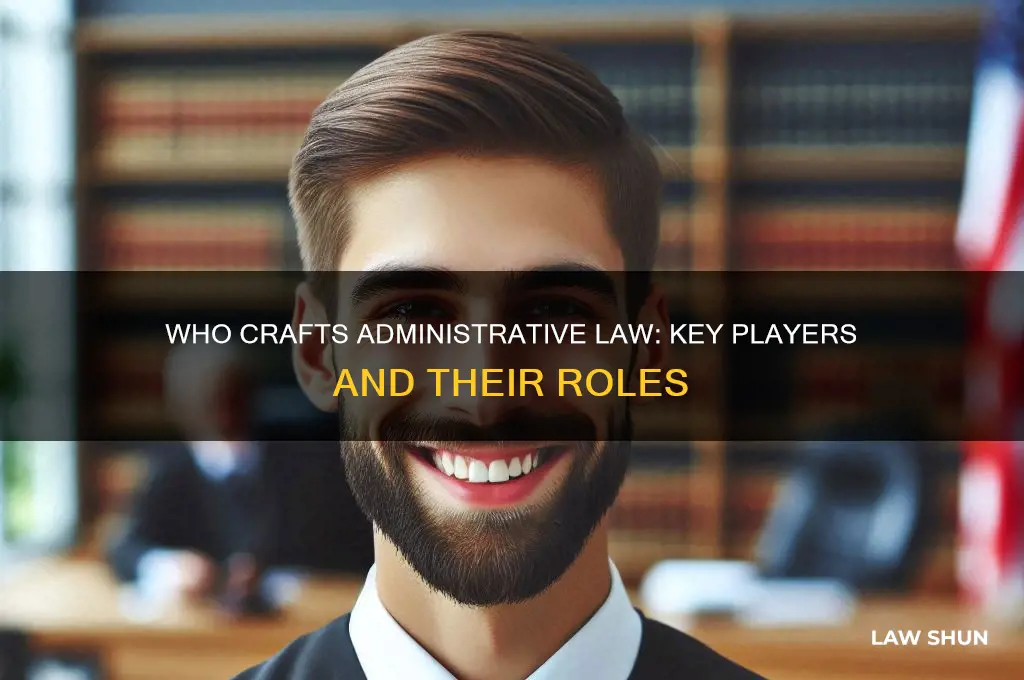 who writes administrative law