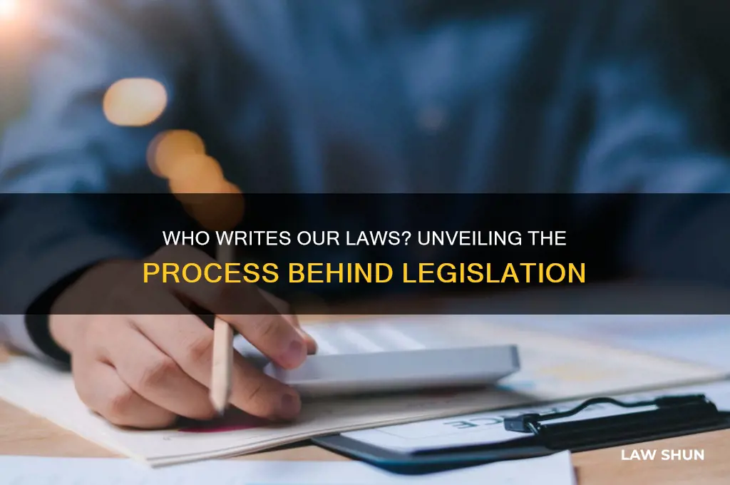 who writes all laws