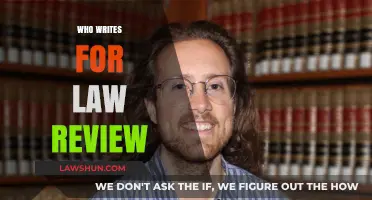 Who Writes for Law Review: Unveiling the Authors Behind Legal Scholarship