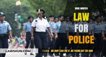Who Crafts Police Laws: Understanding the Legal Framework Behind Law Enforcement