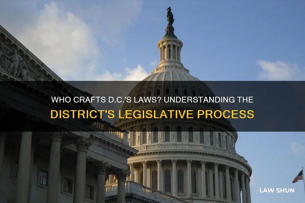 who writes laws for district of columbia