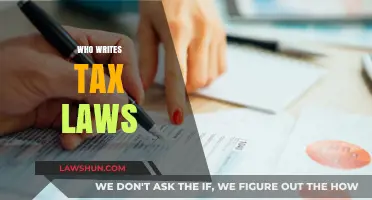 Who Drafts Tax Laws and How?