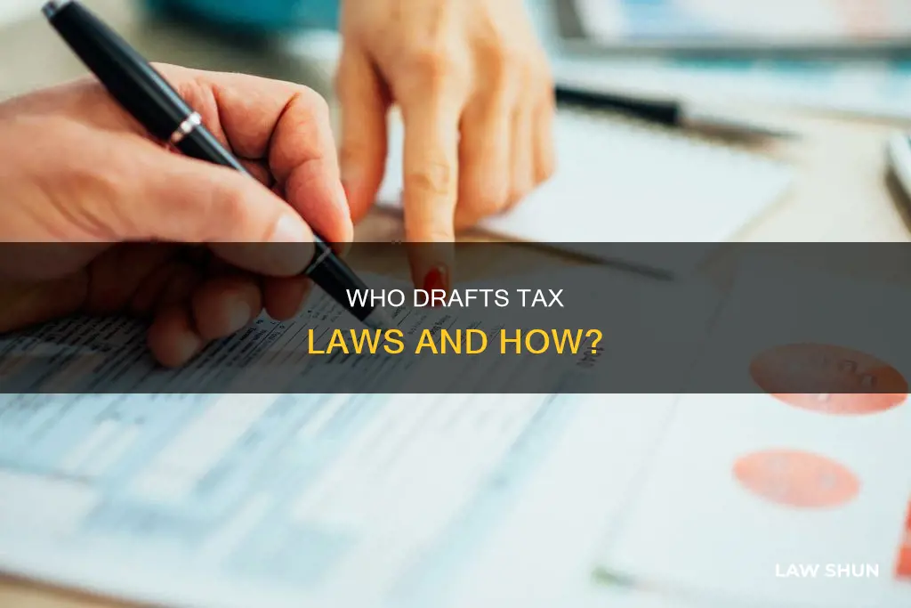 who writes tax laws