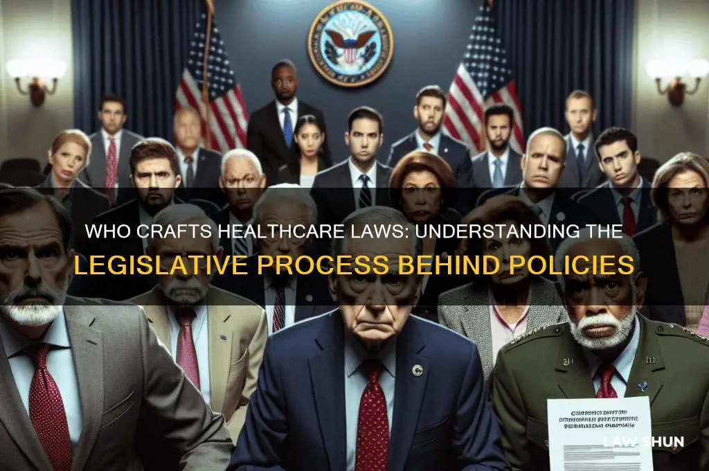 who writes the laws for healthcare