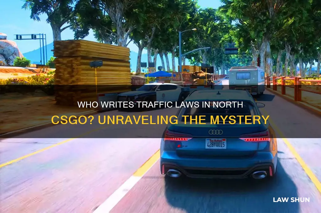 who writes traffic laws in north csgo
