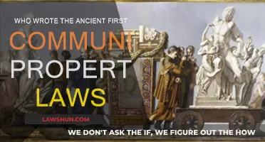 Community Property Laws: Ancient Authors, Modern Legacy