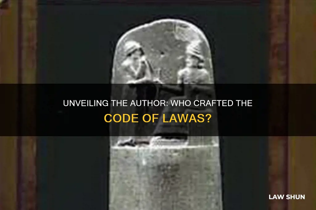 who wrote the code of lawas