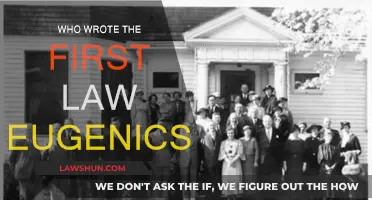 The First Law of Eugenics: Its Author and Legacy