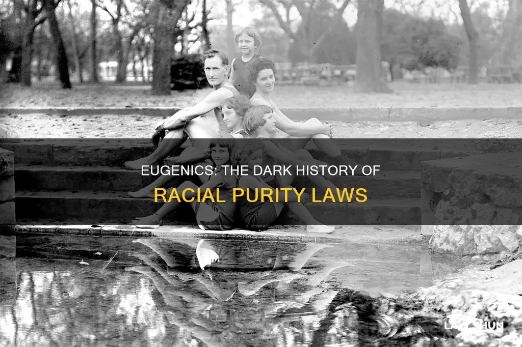 who wrote the first racial purity law eugenics