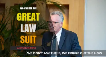Unveiling the Author: Who Wrote 'The Great Law Suit'?
