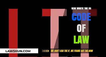 Unveiling the Origins: Who Crafted the US Code of Law?