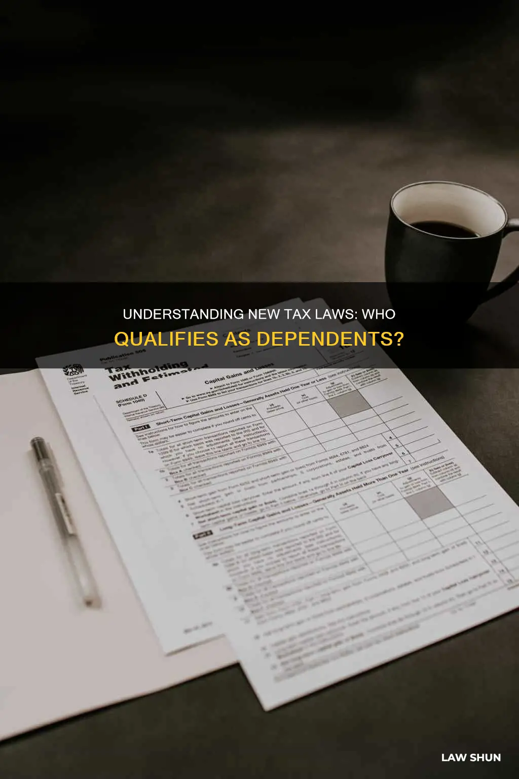 who you can claim as a dependent under newntax laws