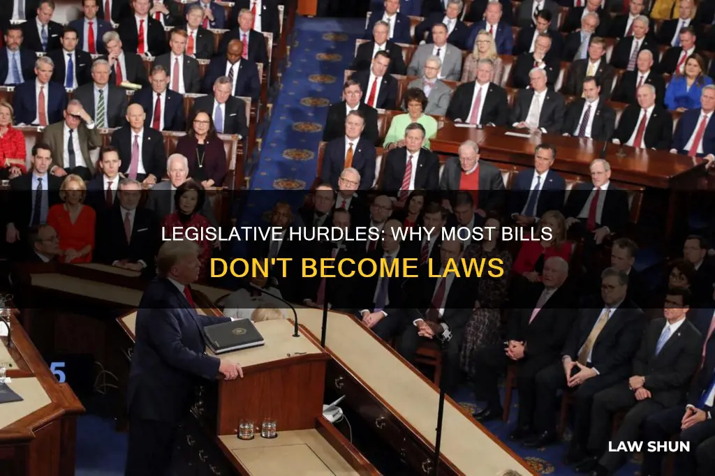 why 95 of bills do not become laws