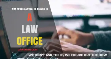 Adobe Acrobat: Essential Tool for Efficient Law Office Document Management
