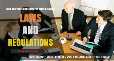Legal Compliance: Ensuring Events Adhere to Laws and Regulations