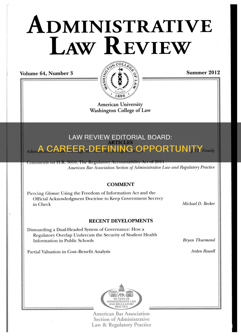 why apply for law review editiorial board