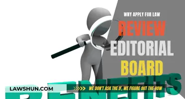 Law Review Editorial Board: Launch Your Legal Career