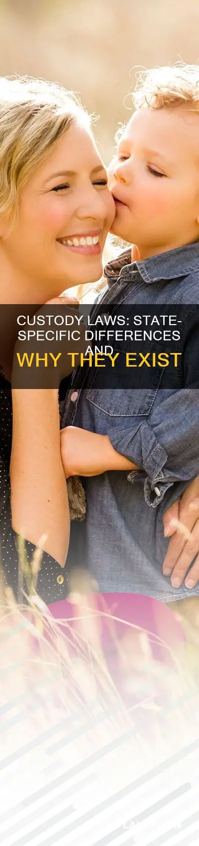 why are child custody laws different