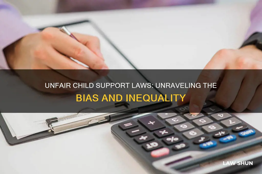 why are child support laws so unfair