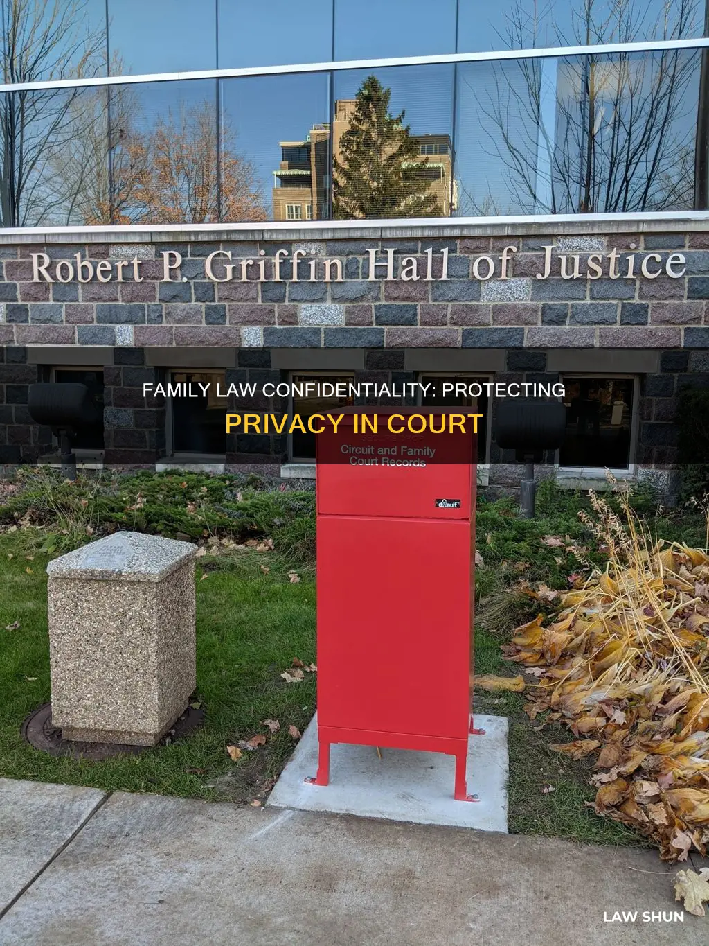 why are family law cases not public record