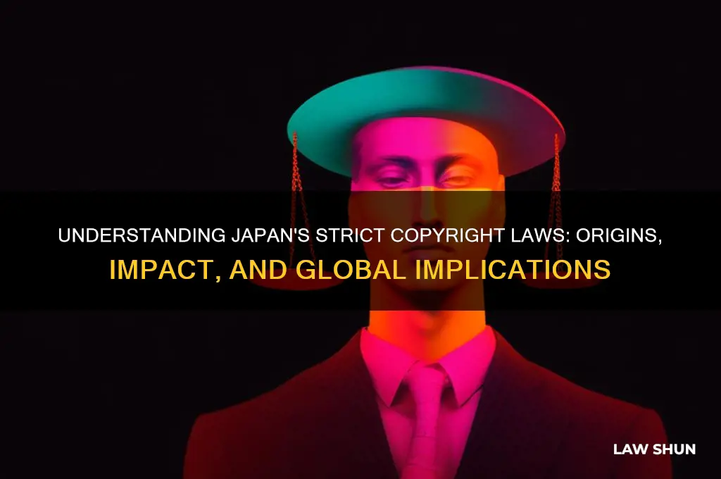 why are japanese copyright laws so strict