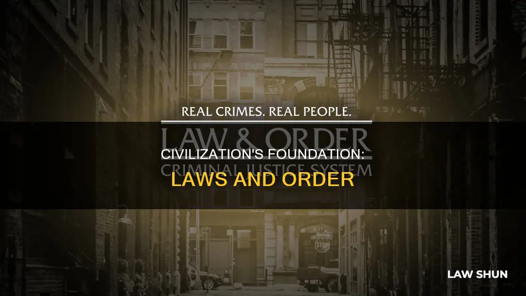 why are laws necessary when creating a civilization