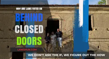 Closed-Door Lawmaking: The Hidden Process of Voting on Legislation