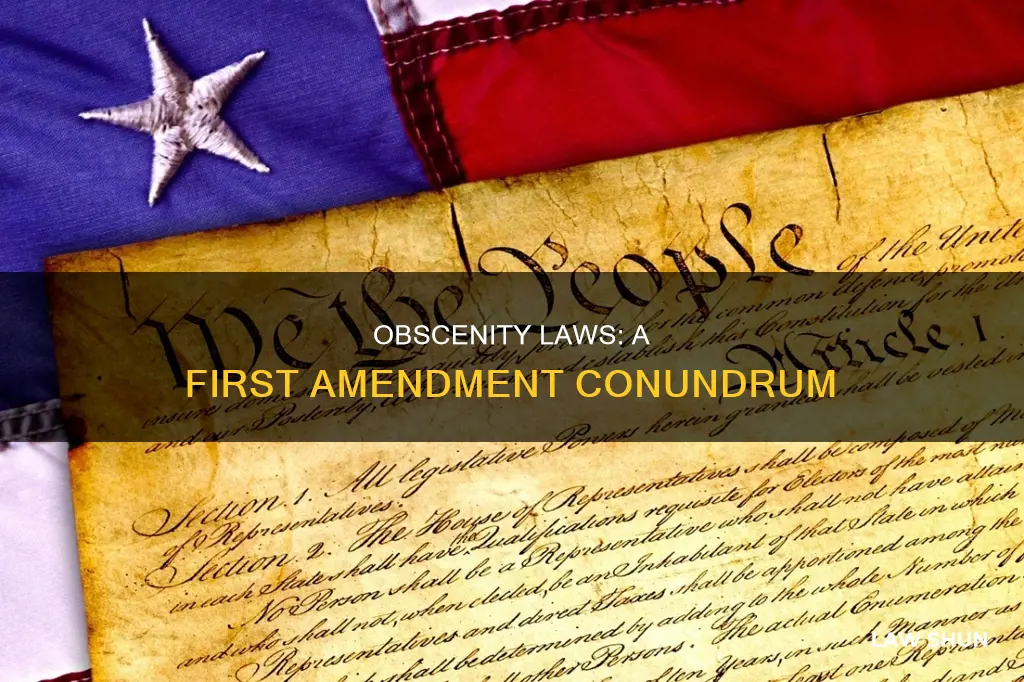 why are obscenity laws hard so problematic first amednment