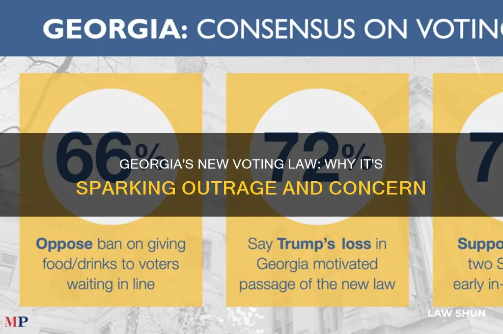 why are people upset about georgia voting law