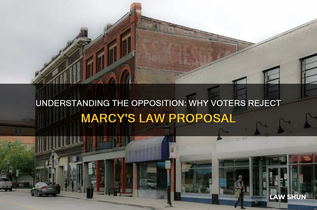 why are people voting no to marcy