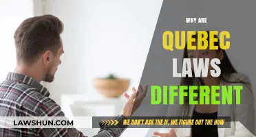 Quebec's Unique Laws: Why Are They So Different?