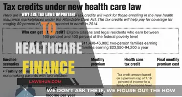 Tax Laws: Healthcare Finance's Vital Signs