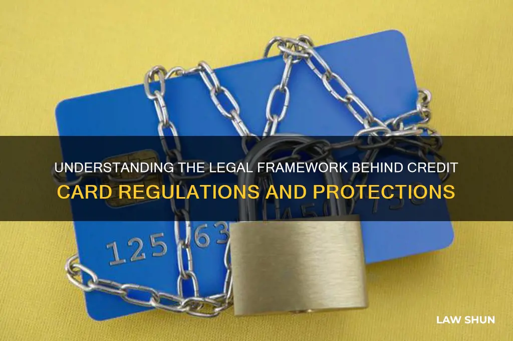 why are there laws regarding credit cards