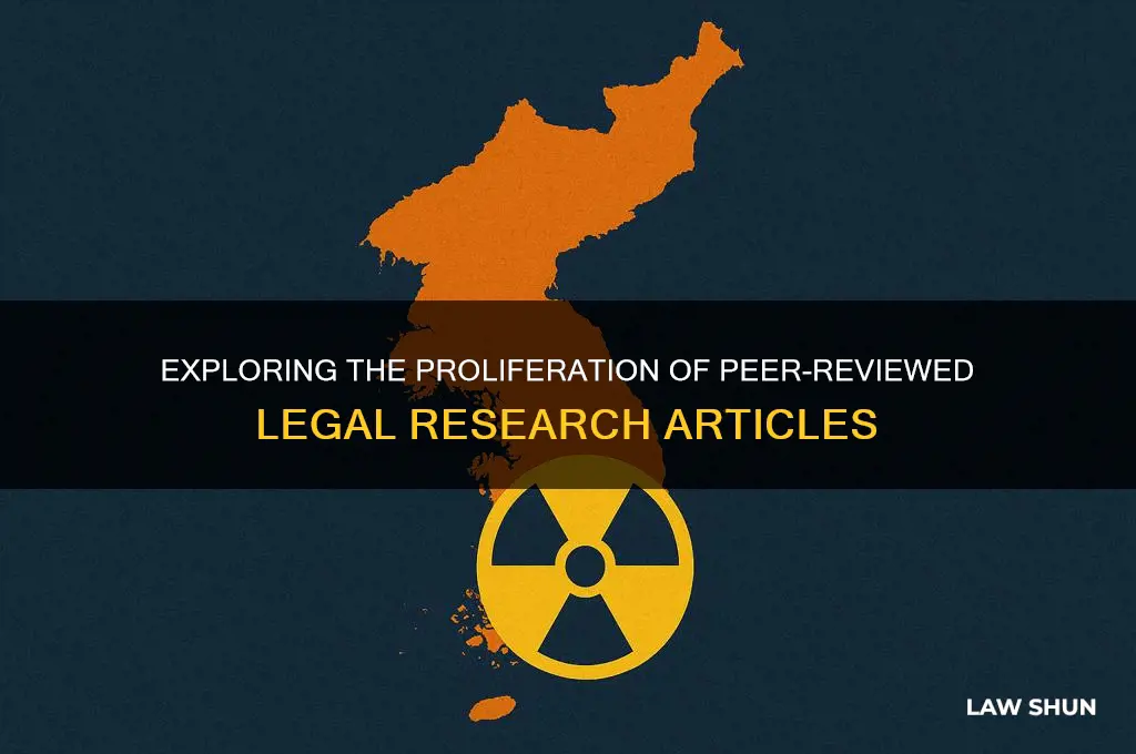 why are there so many laws peer reviewed articles