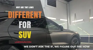 SUV Tint Laws: Why the Difference?