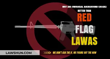 Background Checks: Effective Gun Control Without Red Flag Laws