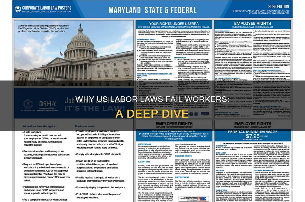 why are us labor laws so awful