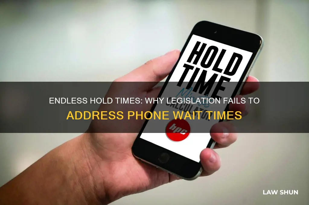 why arent there laws for hold times on the phone