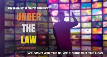 Broadcasting Laws: Unique Treatment, Why?